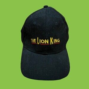 Disney The Lion King Musical Broadway New York Vintage Adjustable Hat Men's OS